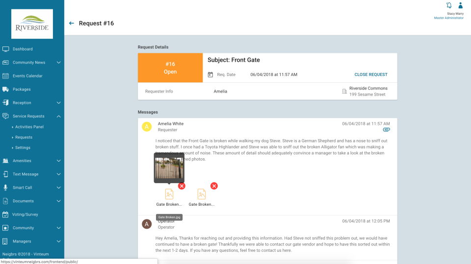 screenshot of Neigbrs by Vinteum